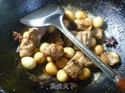Make Battery roasted quail eggs step 10