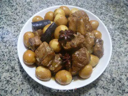 Make Battery roasted quail eggs step 11