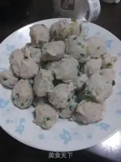 Make Squid fishballs step 4