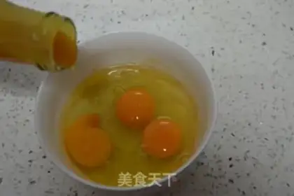 Make Measles, fried eggs step 5