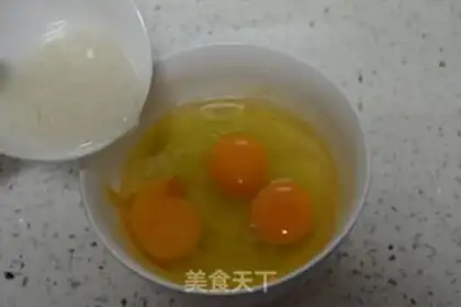 Make Measles, fried eggs step 6