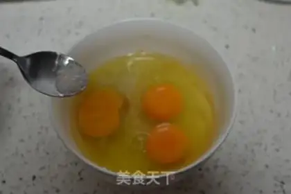 Make Measles, fried eggs step 7