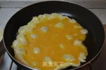 Make Measles, fried eggs step 14