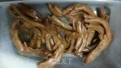 Make Five duck claws step 2