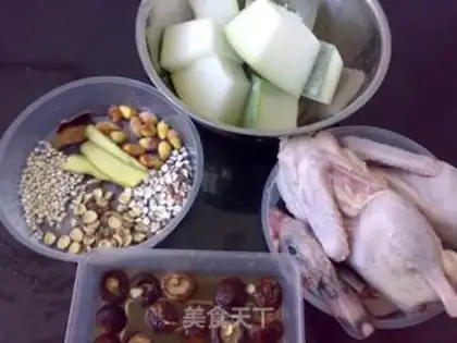 Make Two winter duck soup step 0