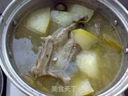 Make Two winter duck soup step 5