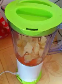 Make Carrot apple juice step 6