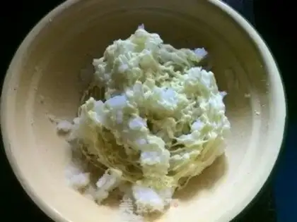 Make Christmas tree salad step 5