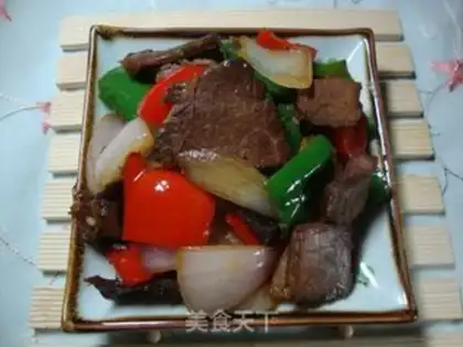 Make Back to the beef pan step 9