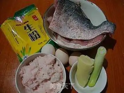 Make Fish cake step 0