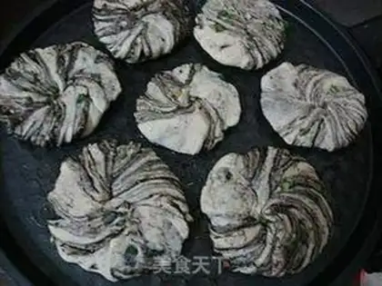 Make Scrambled onion sauce pancakes step 16