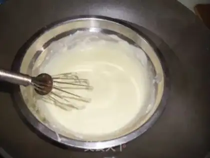 Make Blueberry jelly cheese step 3