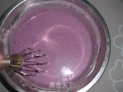 Make Blueberry jelly cheese step 5