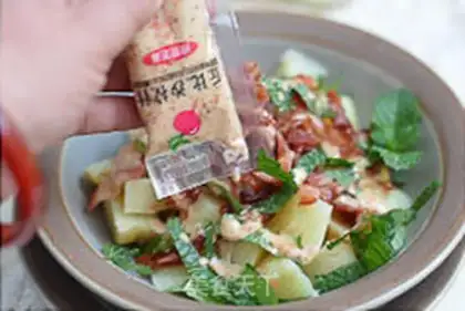 Make Bacon potato salad step 5