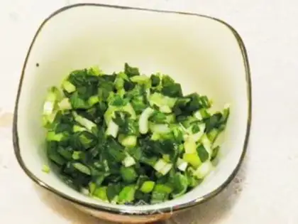 Make Frozen onion meatballs step 1