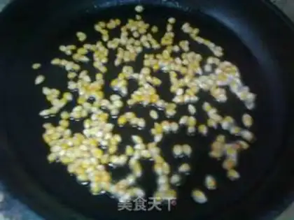Make Chocolate popcorn step 1