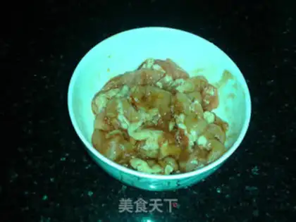 Make Onion fried meat step 2