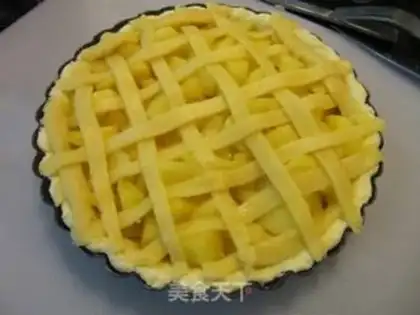 Make French apple pie step 8