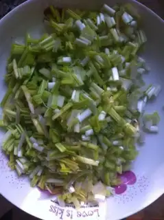 Make Garlic peanut butter step 1