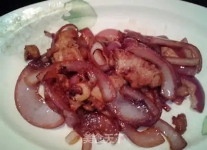 Make Onion fried meat step 5