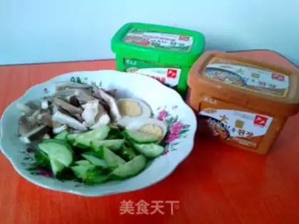 Make Korean soup noodles step 0
