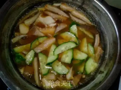 Make Korean soup noodles step 2