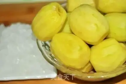 Make Peach and jam step 4