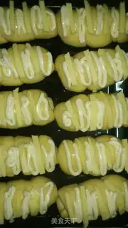 Make Salad cheese ham bread step 9