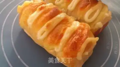 Make Salad cheese ham bread step 11