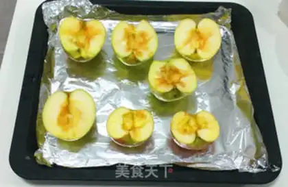 Make Baking apples step 2