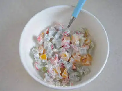 Make Seaweed pinecake step 2