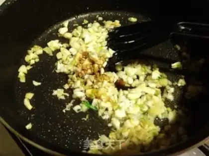 Make Garlic fans steam little abalone step 5