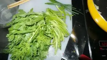 Make Garlic artery step 1