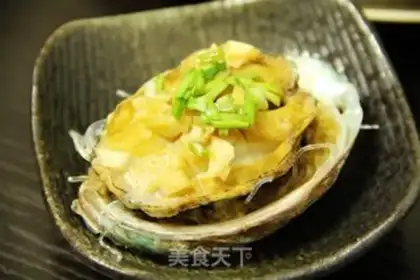 Make Garlic fans steam little abalone step 11