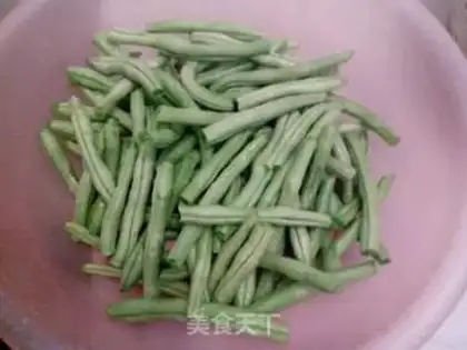 Make The dry beans step 1