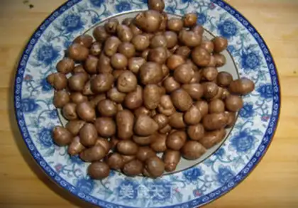 Make Precious saline beans step 2