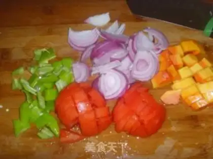 Make Pumpkin rice step 0