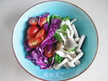 Make Mushroom Zen salad step 3
