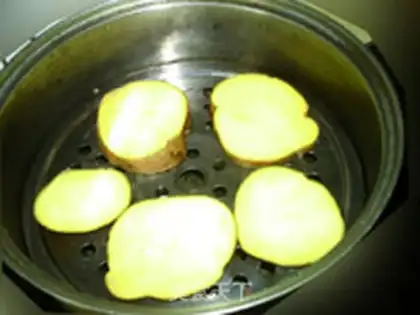 Make Potato mashed salad step 2