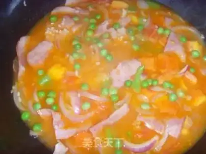 Make Pumpkin rice step 7