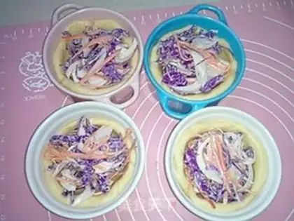 Make Vegetable salad bread step 11