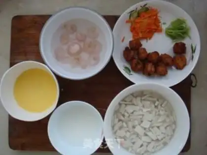 Make Tofuball soup step 0