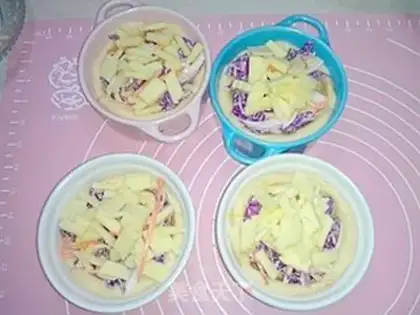 Make Vegetable salad bread step 12