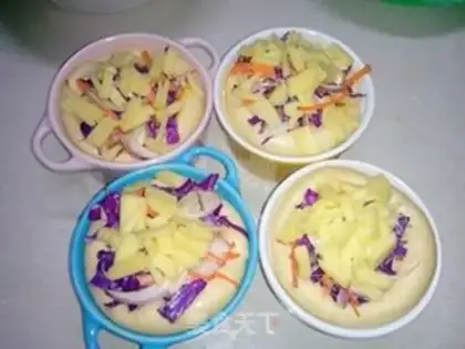 Make Vegetable salad bread step 14