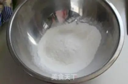 Make Fruit salad puff step 1