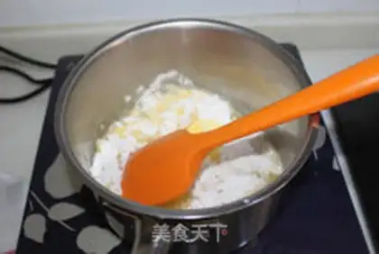 Make Fruit salad puff step 4