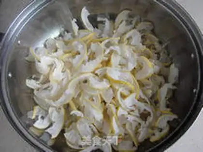 Make Secret grapefruit skin step 3