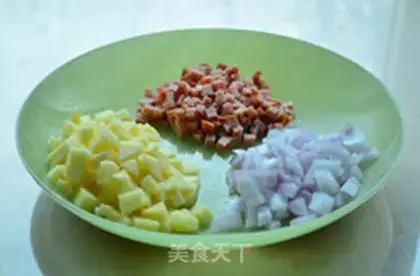 Make Cheese potato soup step 1