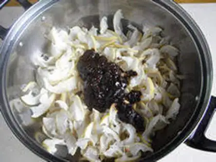 Make Secret grapefruit skin step 4