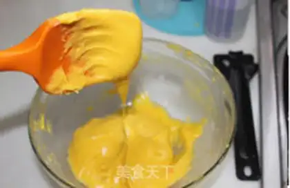 Make Fruit salad puff step 9